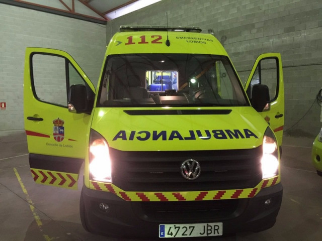 Ambulancia del GES de Lobios (Ourense).