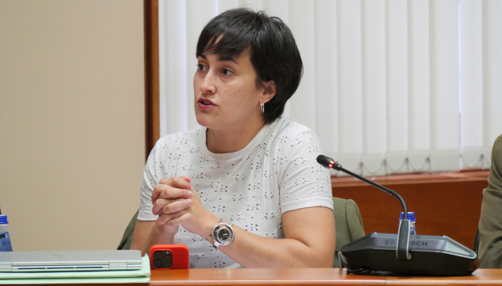 Archivo - La diputada y responsable de Infancia del BNG, Ariadna Fernández.