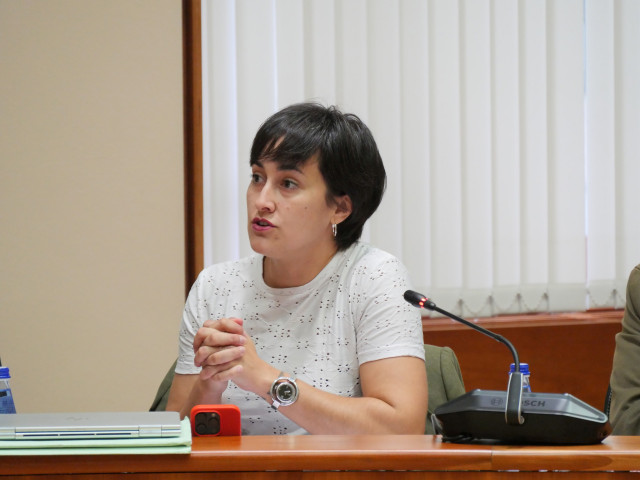 Archivo - La diputada y responsable de Infancia del BNG, Ariadna Fernández.