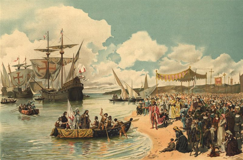 Partida de Vasco da Gama a la India