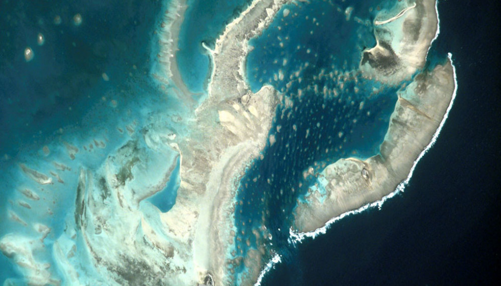 Cargados Carallos vísta satelital