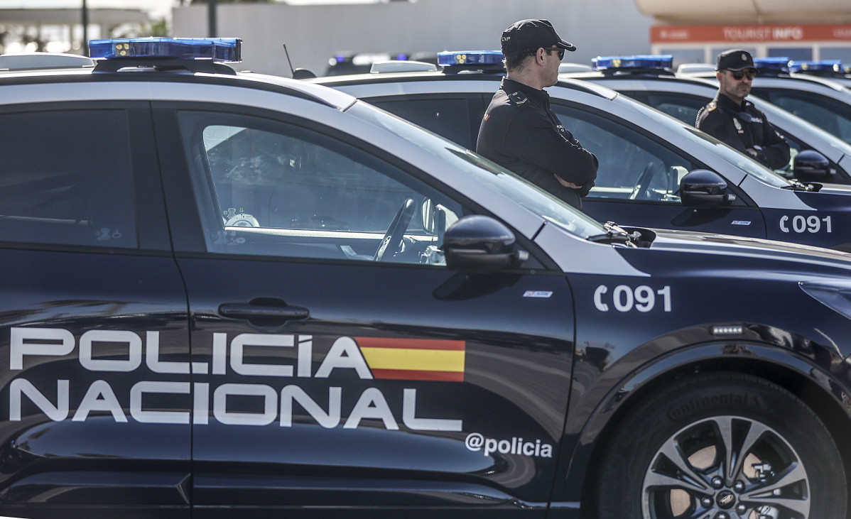 Archivo - Agentes de la Policía Nacional.
