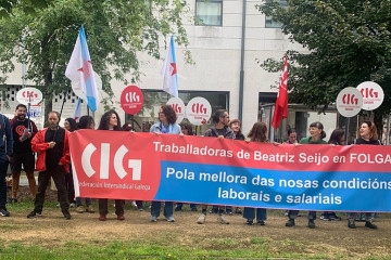 Una pasada protesta en las movilizaciones por el conflicto laboral en el estudio de Beatriz Seijo