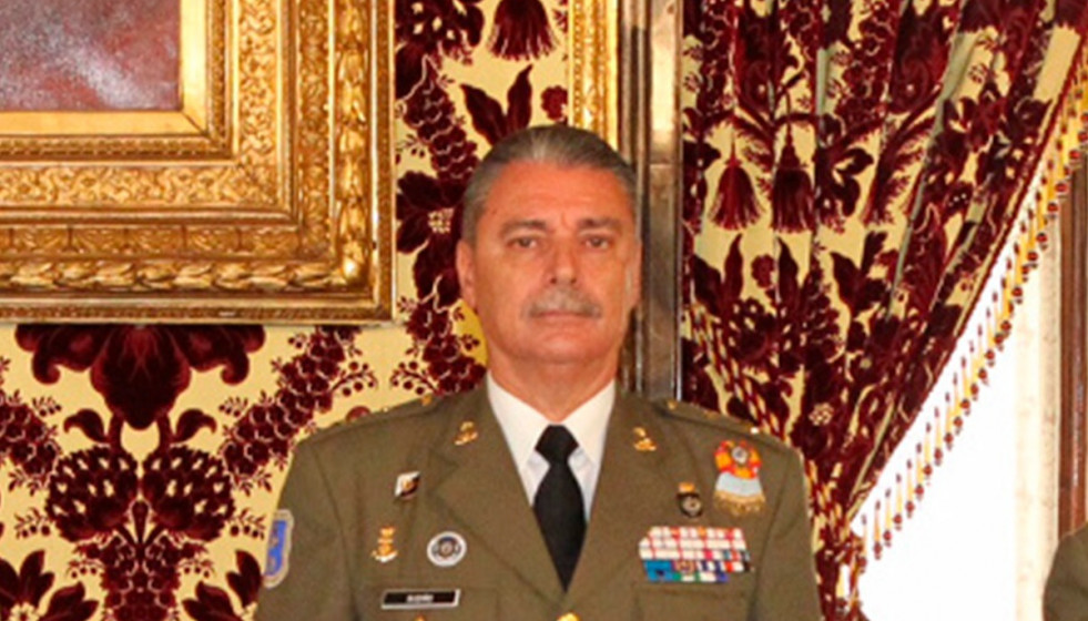 Archivo - El general Antonio Budiño Carballo, fichado por Vox como 'número uno' por Pontevedra para las elecciones generales de 2019.