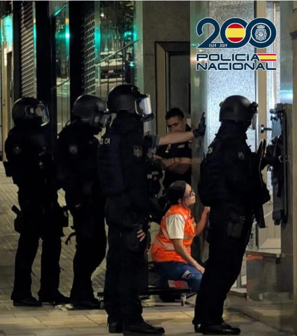 Actuación policial ante el intento de suicidio de un hombre en A Coruña