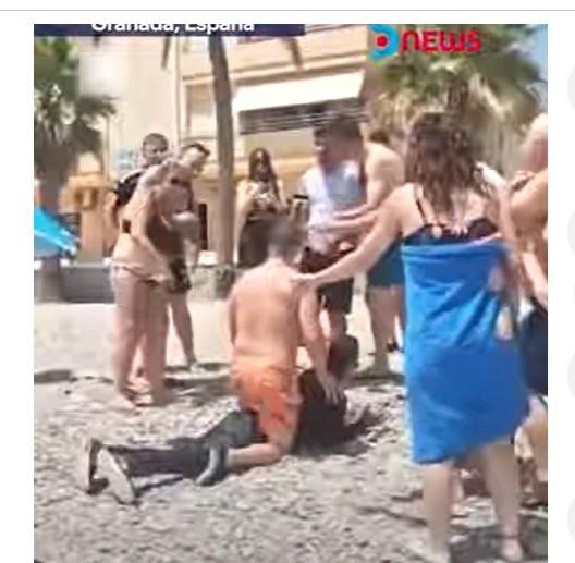 Incidentes con inmigrantes desembarcados en Castell de Ferro