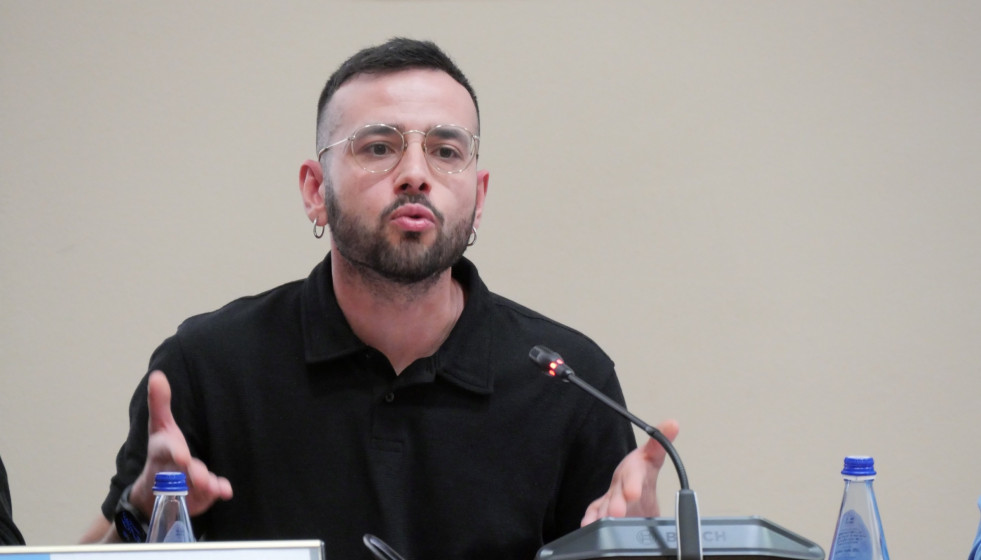 Diputado y portavoz de Industria del BNG en el Parlamento, Brais Ruanova.