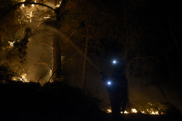Incendio en Ourense