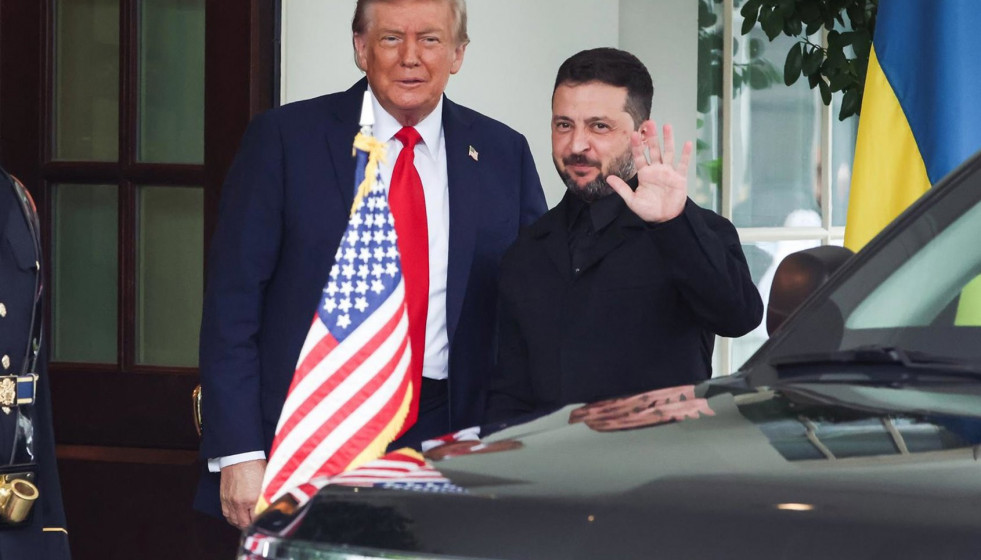 Zelenski y trump