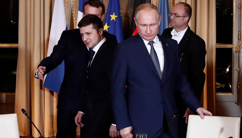 Putin y Zelenski