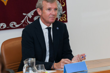El titular del Gobierno gallego, Alfonso Rueda