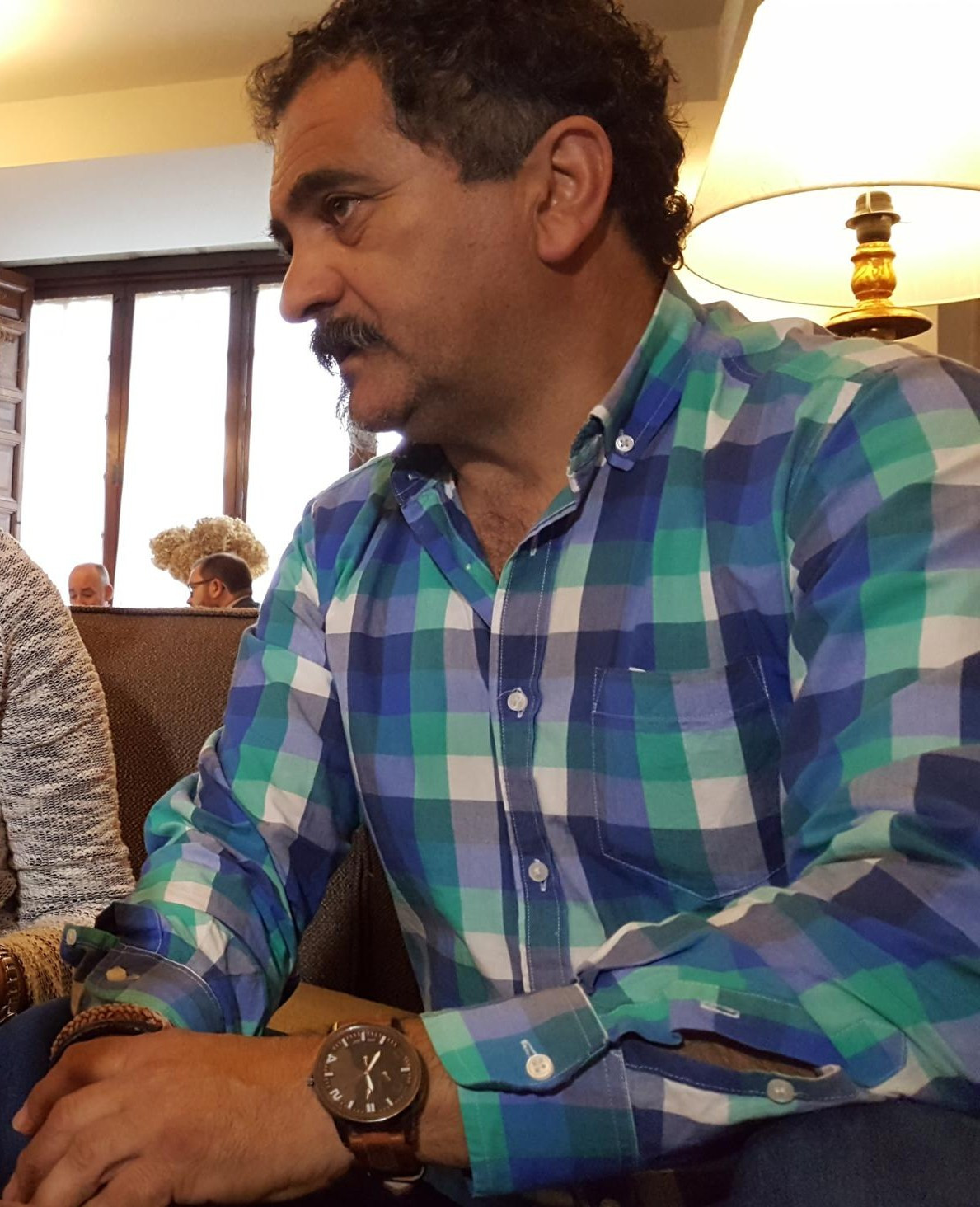 Anton Costa Lidia Senra e Claudio Quintillan na rolda de prensa II