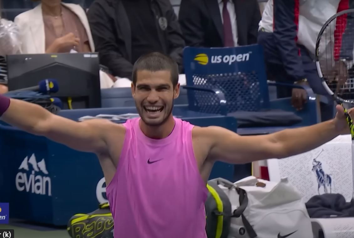 Carlos Alcaraz celebra su sexto Grand Slam en el US Open