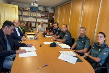 Junta local de seguridad extraordinaria en O Barco de Valdeorras, a 8 de septiembre de 2025.