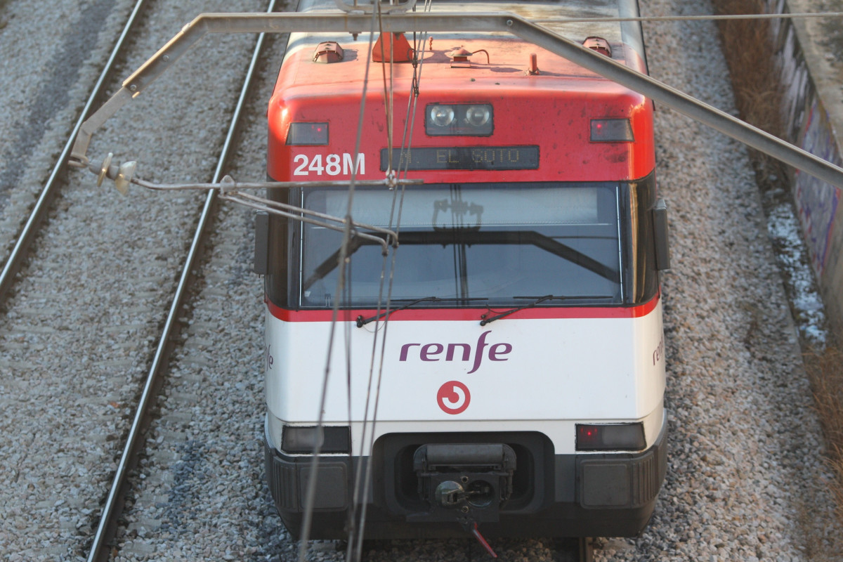 Tren, trenes de Cercanías de Renfe en Madrid