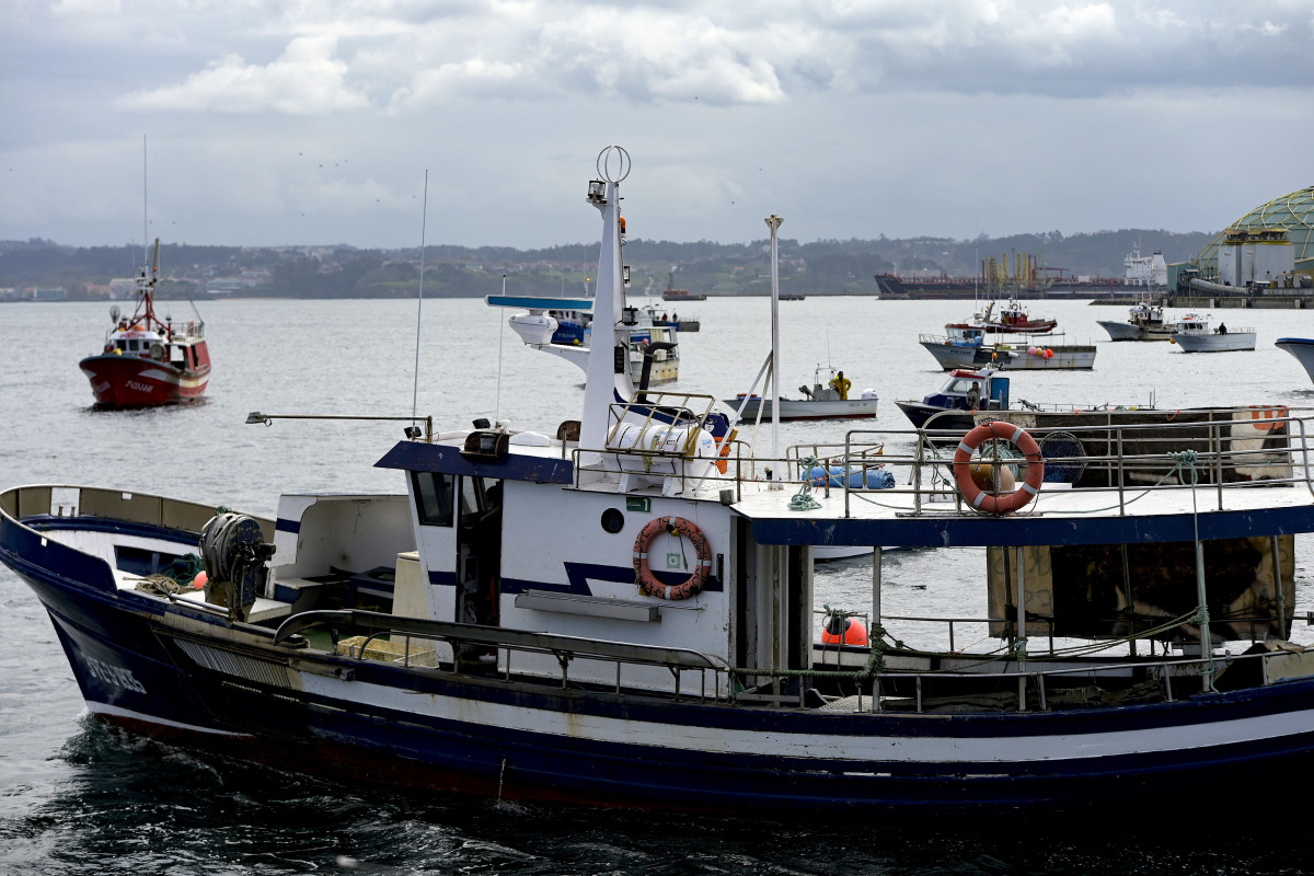 Archivo - Varios barcos de flota artesanal