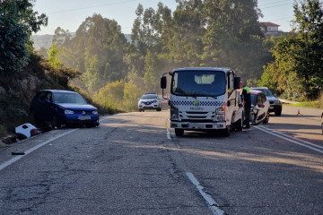 Imagen del accidente.