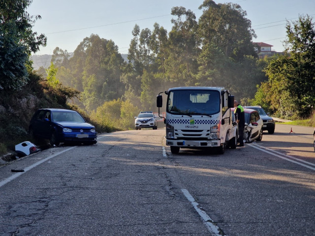 Imagen del accidente.