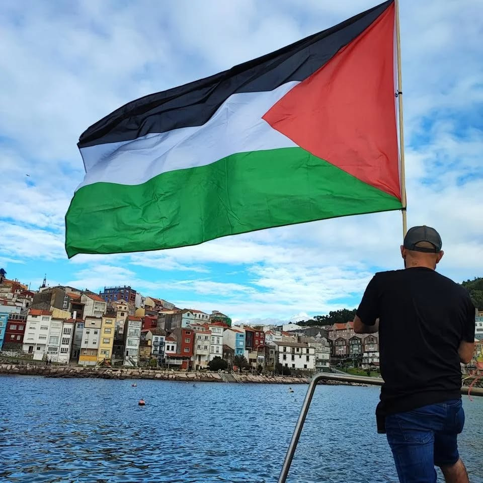 Una pasada protesta de Galiza por Palestina