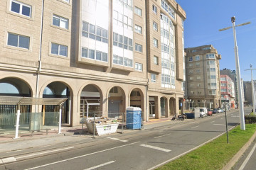 Rua Matadero de A Coruña en una imagen de Google Street View