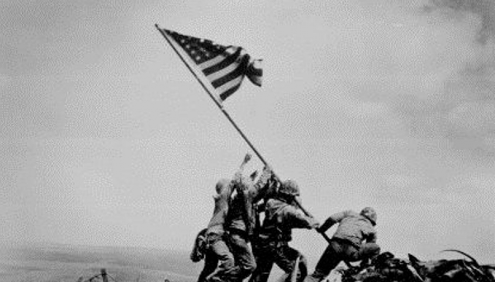 Bandera usa monte subirachi