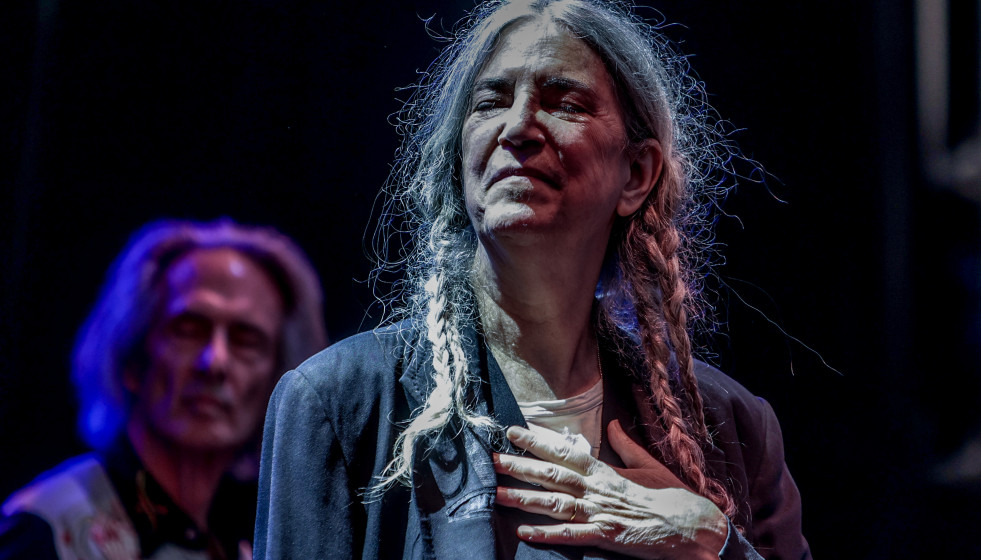 Archivo - La cantante Patti Smith actúa en Las Noches del Botánico, en el Jardín Botánico, a 20 de junio de 2022, en Madrid