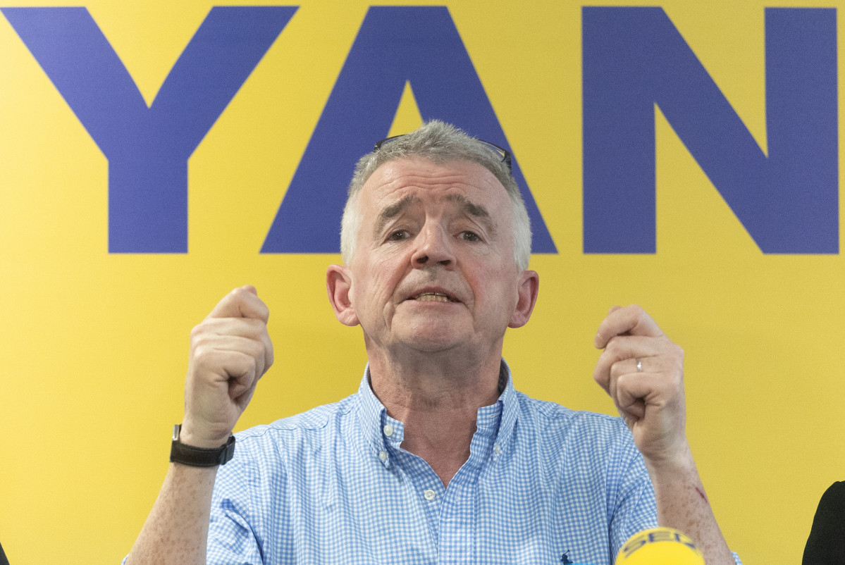 Archivo - El consejero delegado de Ryanair, Michael O'Leary.