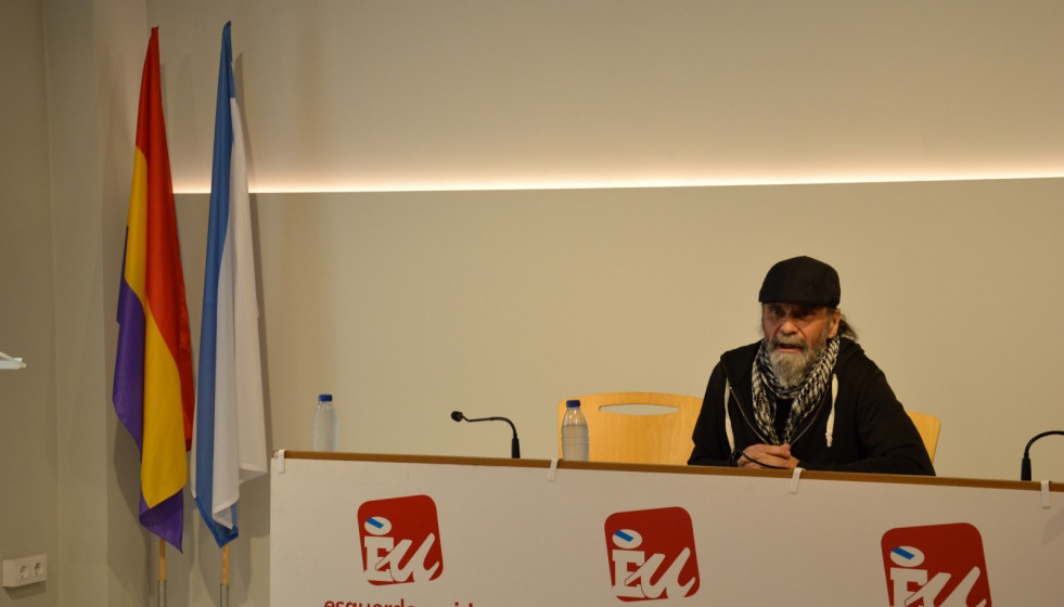 El coordinador nacional de Esquerda Unida, Lino Costas