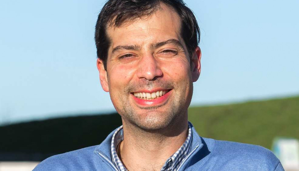 Diego Sande Veiga en una imagen de la USC