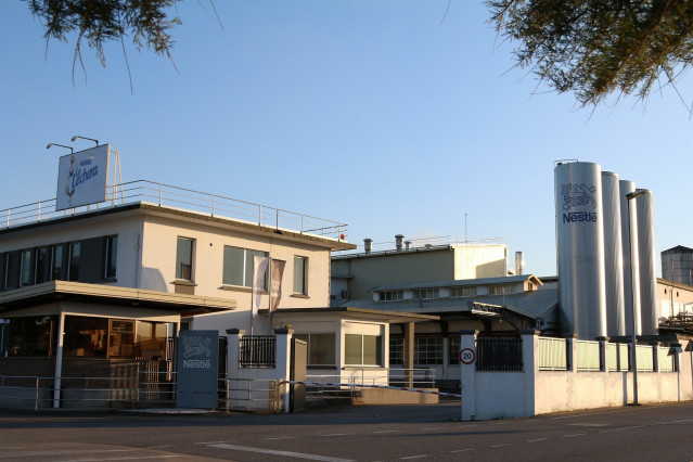 Archivo - Fábrica de Nestlé en Pontecesures (Pontevedra)