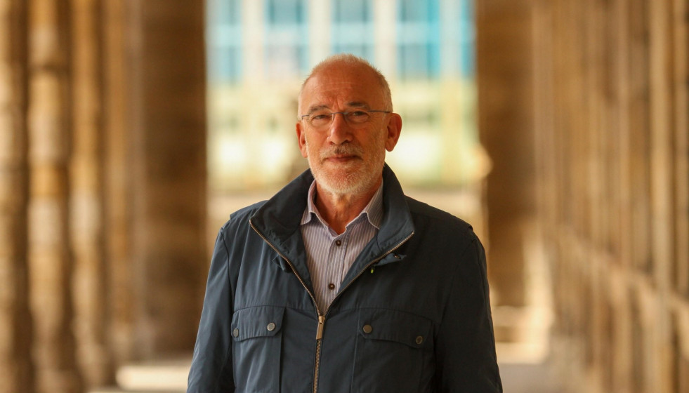 El portavoz del PSOE local de Santiago, Gumersindo Guinarte