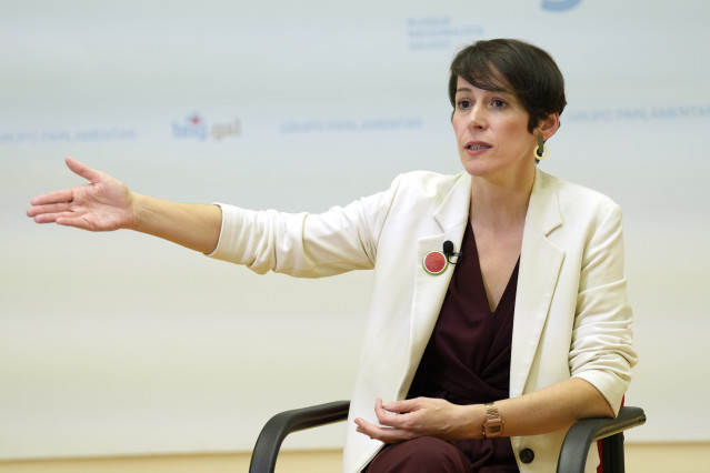 Archivo - La portavoz nacional del BNG y candidata a la Presidencia de la Xunta, Ana Pontón, durante una entrevista para Europa Press, a 18 de enero de 2023, en Santiago de Compostela, A Coruña, Galicia (España).