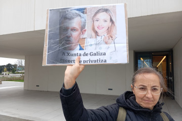 Protesta hoy del sector de residencia en Ferrol