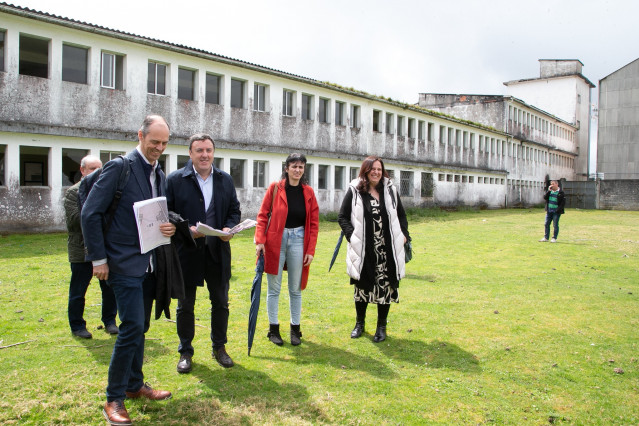 Archivo - Terrenos de la futura residencia para mayores en As Pontes