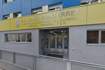 Colegio Monterrey de Vigo en una imagen de Google