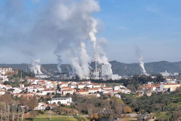 Celulosa de Altri en Vila Velha de Ródano en una imagen de Seime Burum