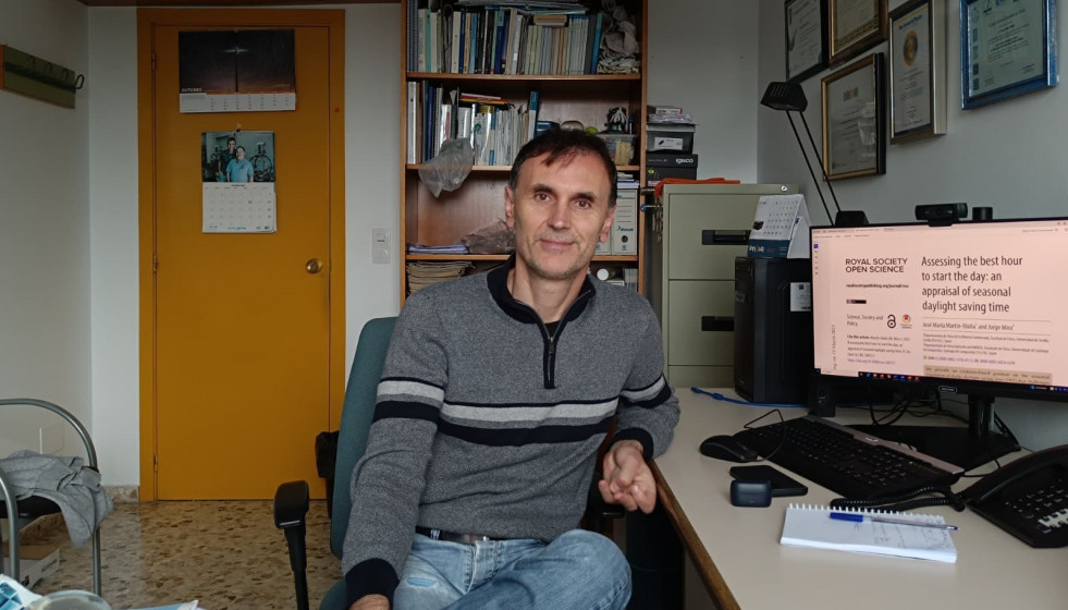 El investigador y profesor de la Universidade de Santiago de Compostela (USC), Jorge Mira