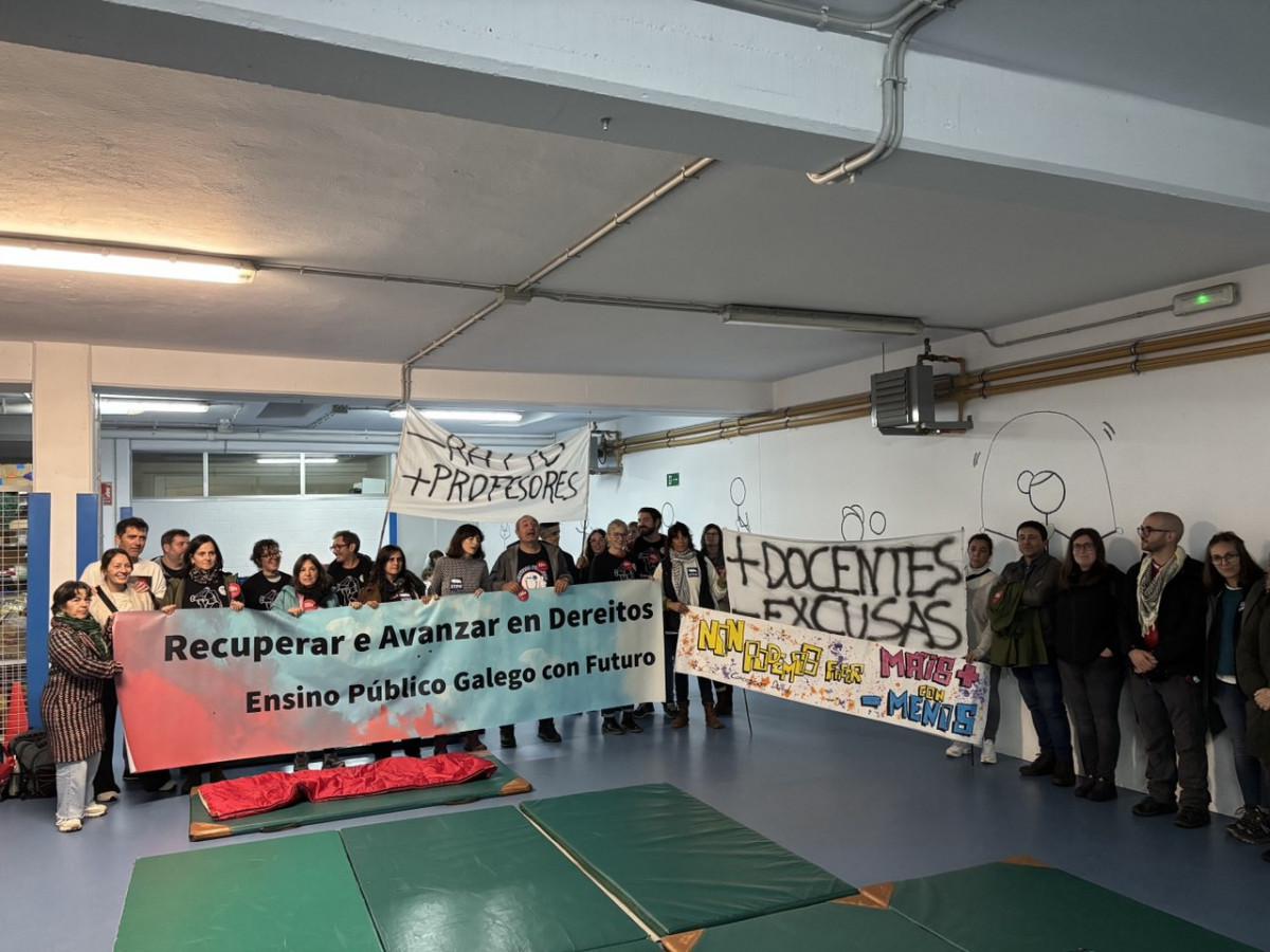 Encierro en un centro de Santiago de Compostela