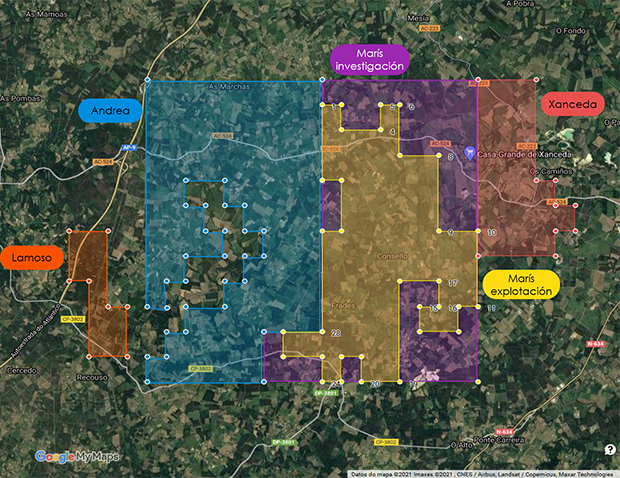 Situaciu00f3n de los permisos de exploraciu00f3n para cuarzo de Erimsa
