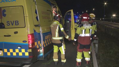 Thumbnail ambulanciaaccidenteA52noite