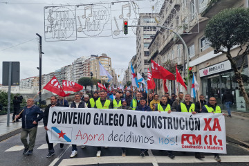 Imagen de la manifestación en Vigo.