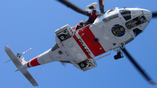 Archivo - Hélimer 2011, helicóptero de Salvamento Marítimo.