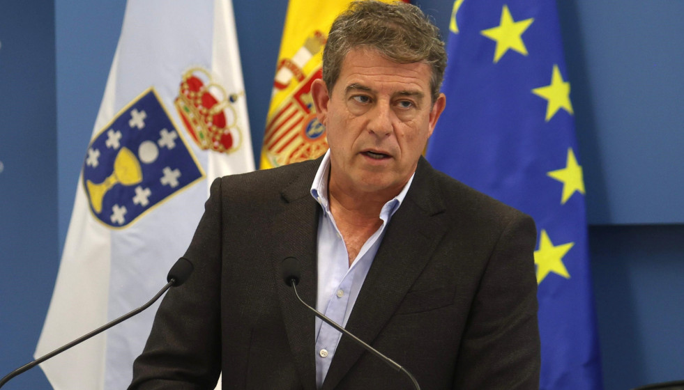 El líder de los socialistas gallegos, José Ramón Gómez Besteiro