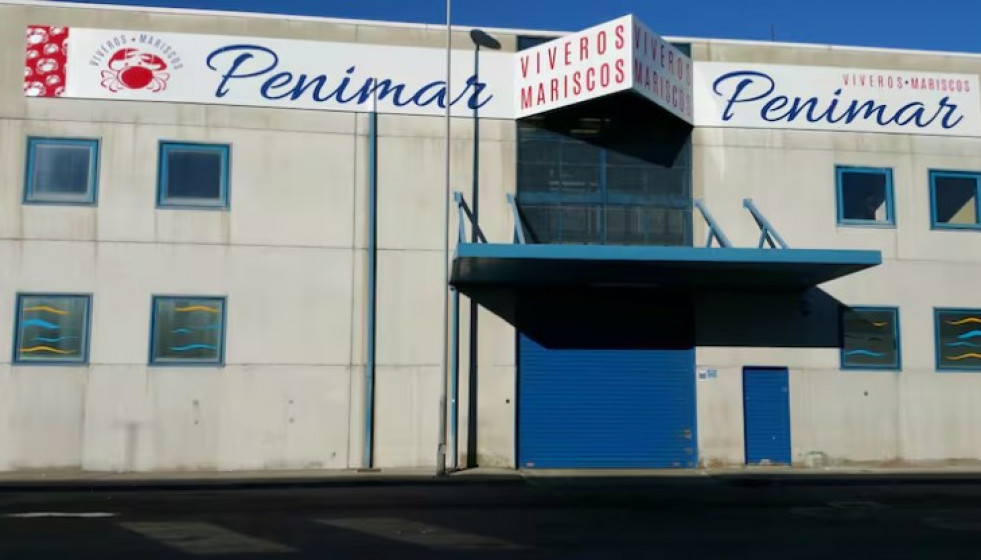 Sede de Mariscos Peneimar en el puerto de Vigo