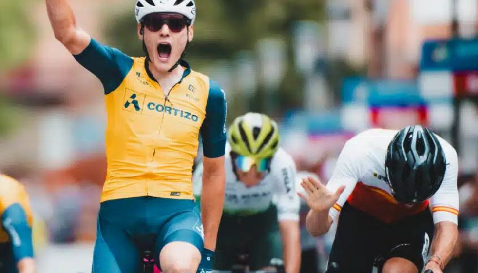 Martín Rey en una de sus victorias de la Copa España