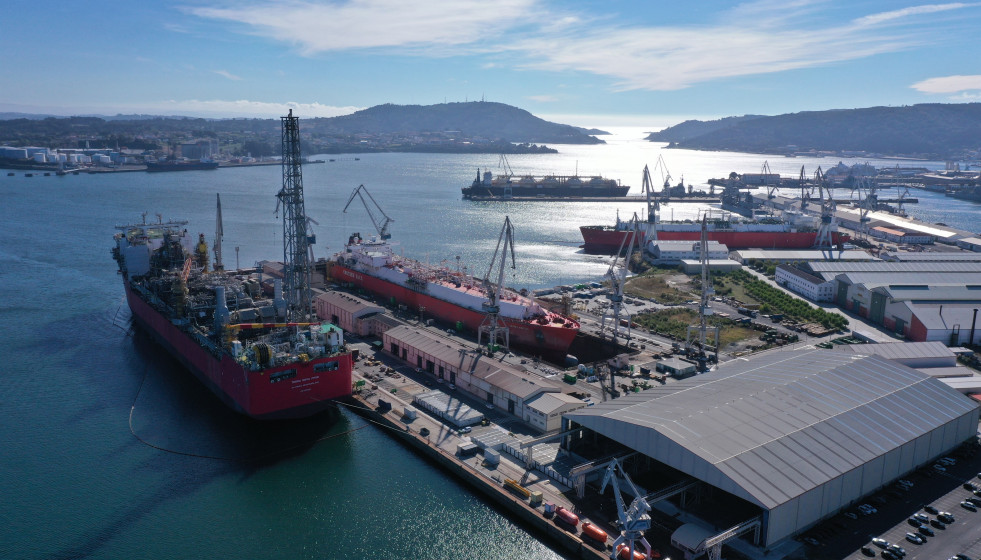 Archivo - Navantia reparó en la ría de Ferrol durante 2022 hasta 19 buques