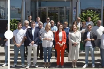 Captura de pantalla del vídeo del PPdeG sobre la supuesta manipulación de la foto en Salceda de Caselas