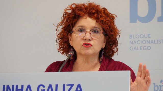 Archivo - La portavoz de Sanidade del BNG en el Parlamento, Montse Prado