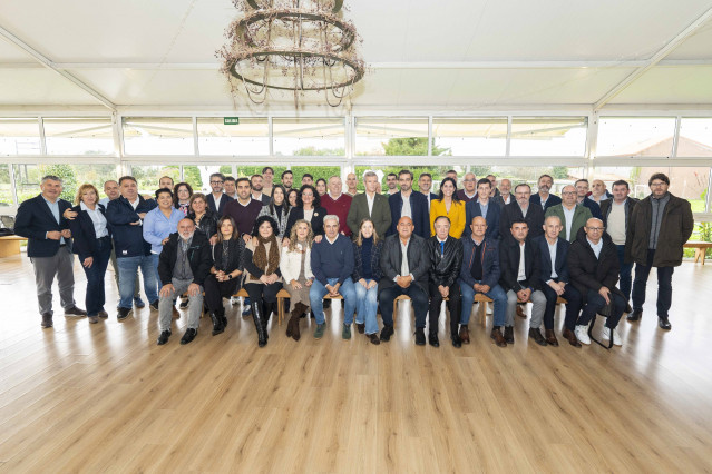 Comité de alcaldes del PPdeG de A Coruña, a 23 de noviembre de 2025.