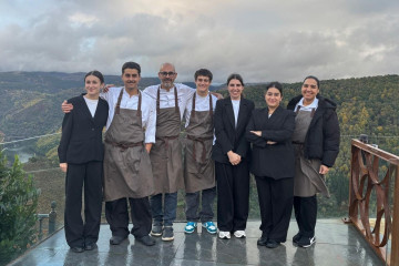 Equipo del restaurante Vértigo.